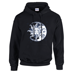 Hippy Sun & Moon Heavy Blend™ Hoodie