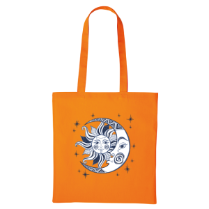 Hippy Sun & Moon Cotton Shopper