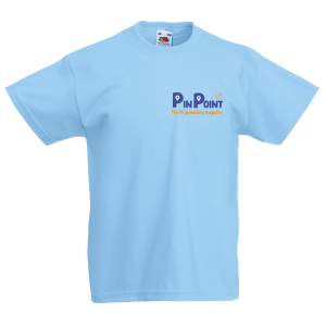 PinPoint Kids' T-shirt logo only