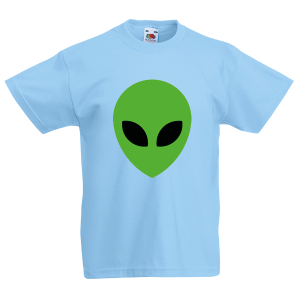 Alien Face Kids T-shirt