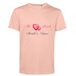 Hen Party Organic T-shirt: Hearts Design